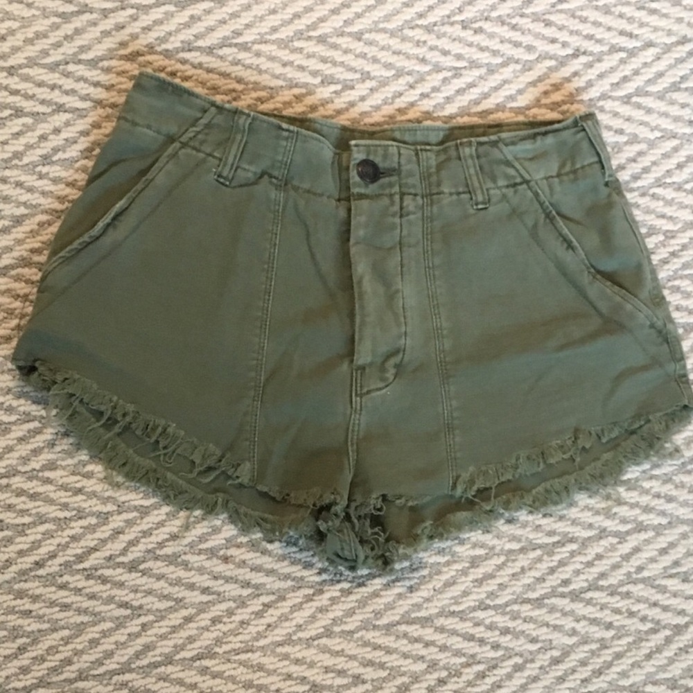 Free People Carge shorts